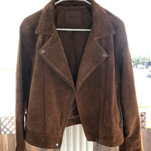 Suede Moto Jacket BlankNYC
